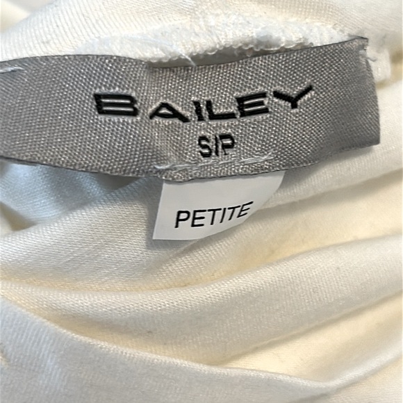 Bailey Silk Overlay Stretch Skirt Off White Coastal Women size SP - Picture 11 of 11